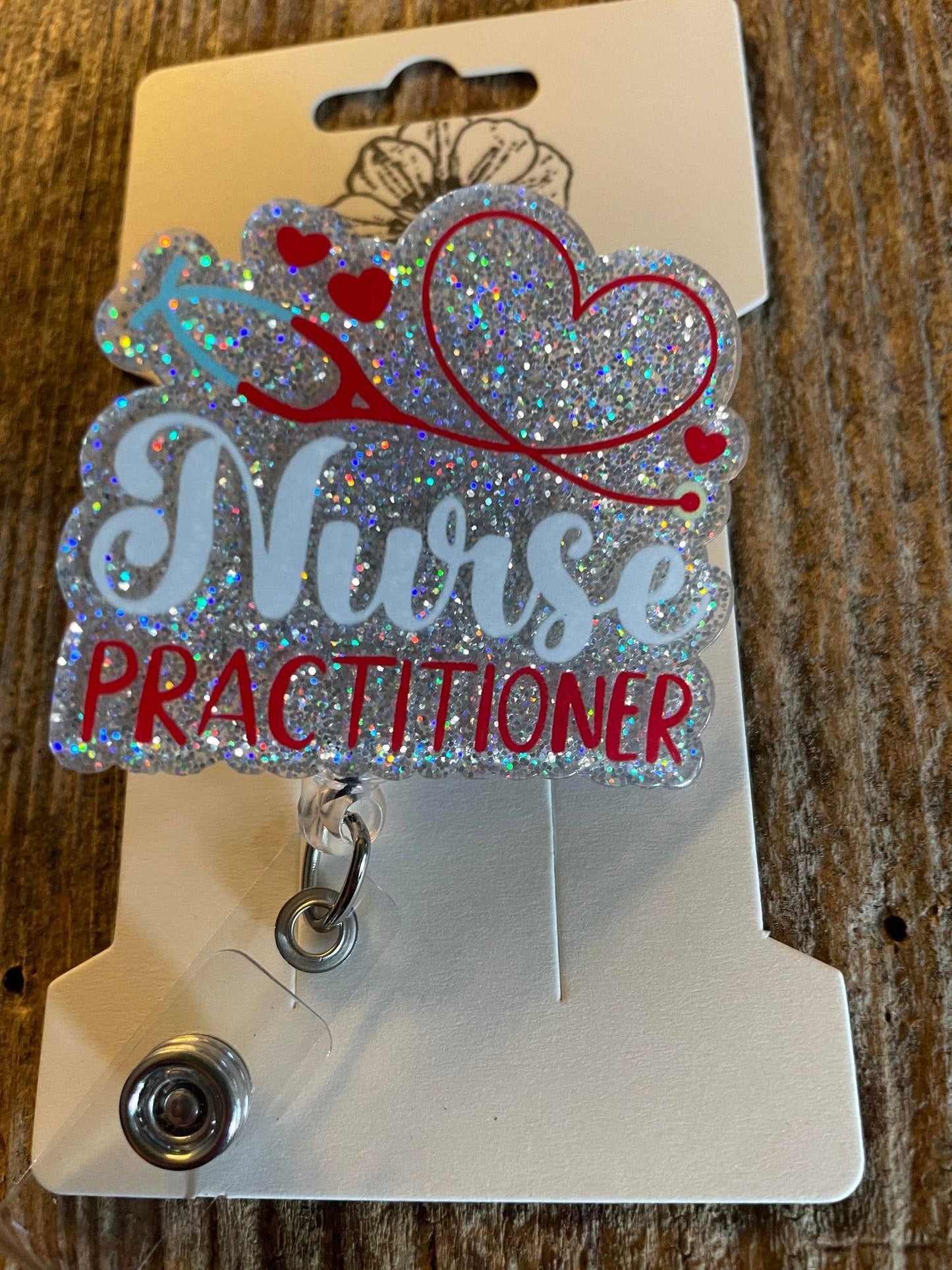 Badge Reel "Nurse Practitioner"
