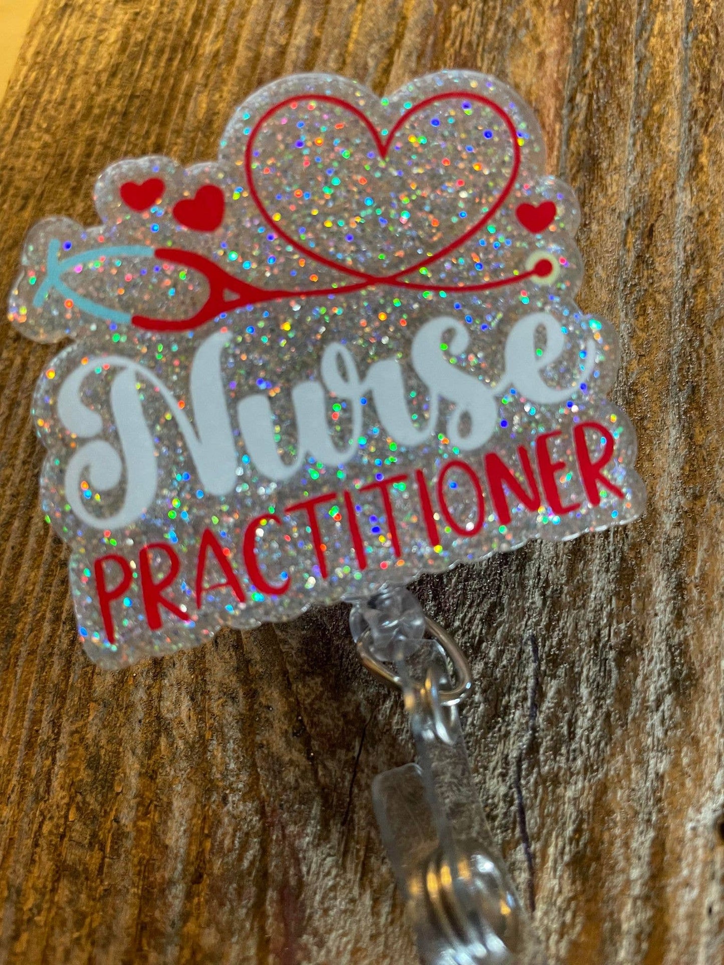 Badge Reel "Nurse Practitioner"