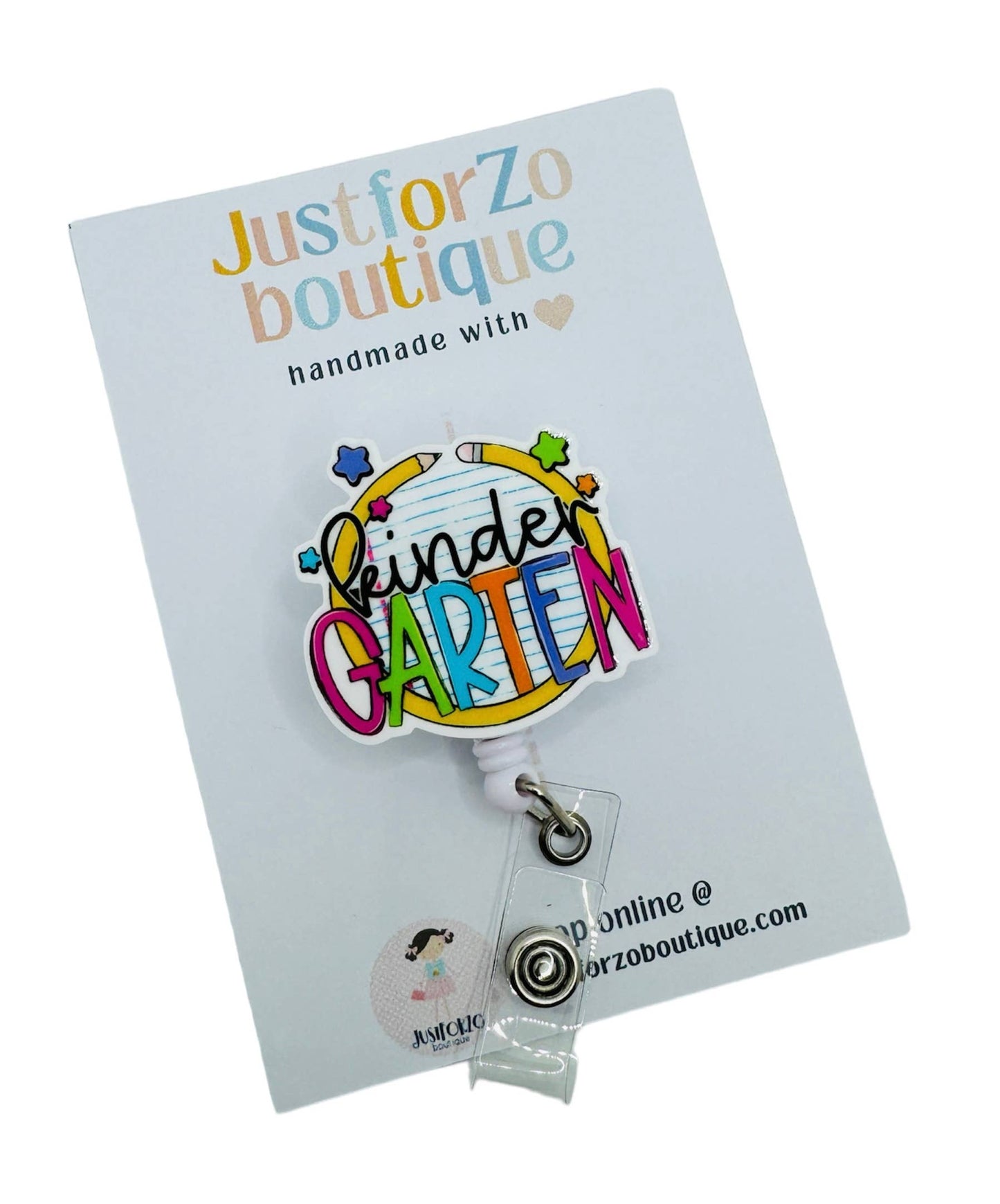 Kindergarten Teacher Badge Reel: Kindergarten