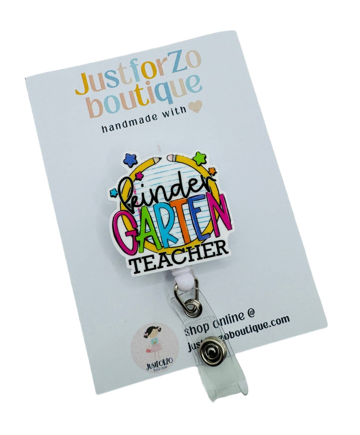 Kindergarten Teacher Badge Reel: Kindergarten