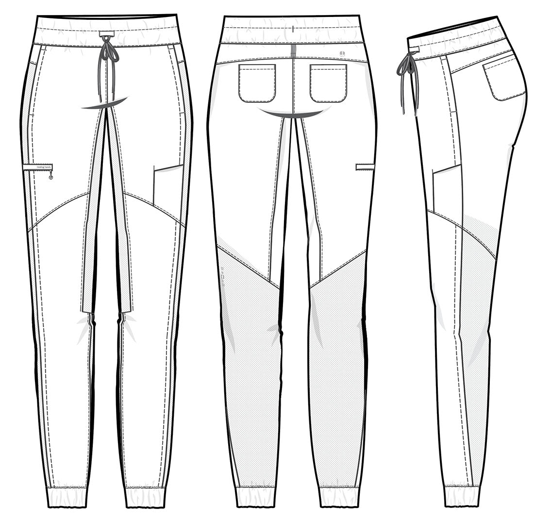 HH 360 Naya Jogger Pant in Wine- Regular