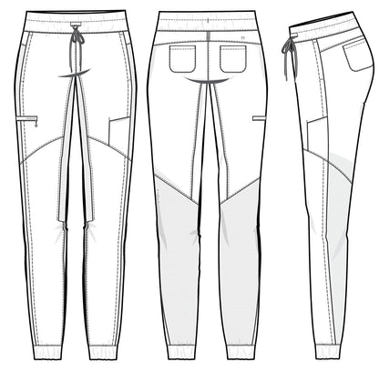 HH 360 Naya Jogger Pant in Wine- Regular