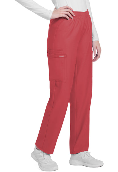 Cherokee WW Originals Ultra Mid Rise Pull-on Slim Leg Cargo Pant-Regular