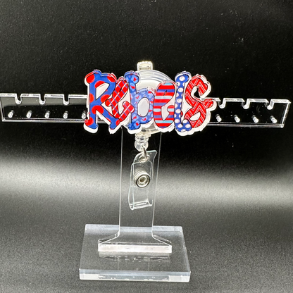 Ole Miss Rebels Badge Holder