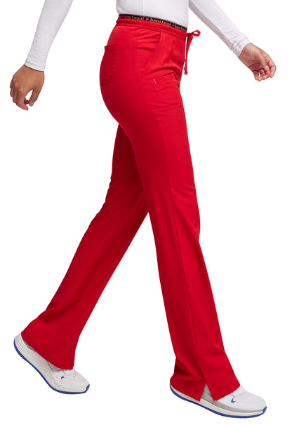 Pantalón con cordón y talle bajo en rojo de HeartSoul Break on Through