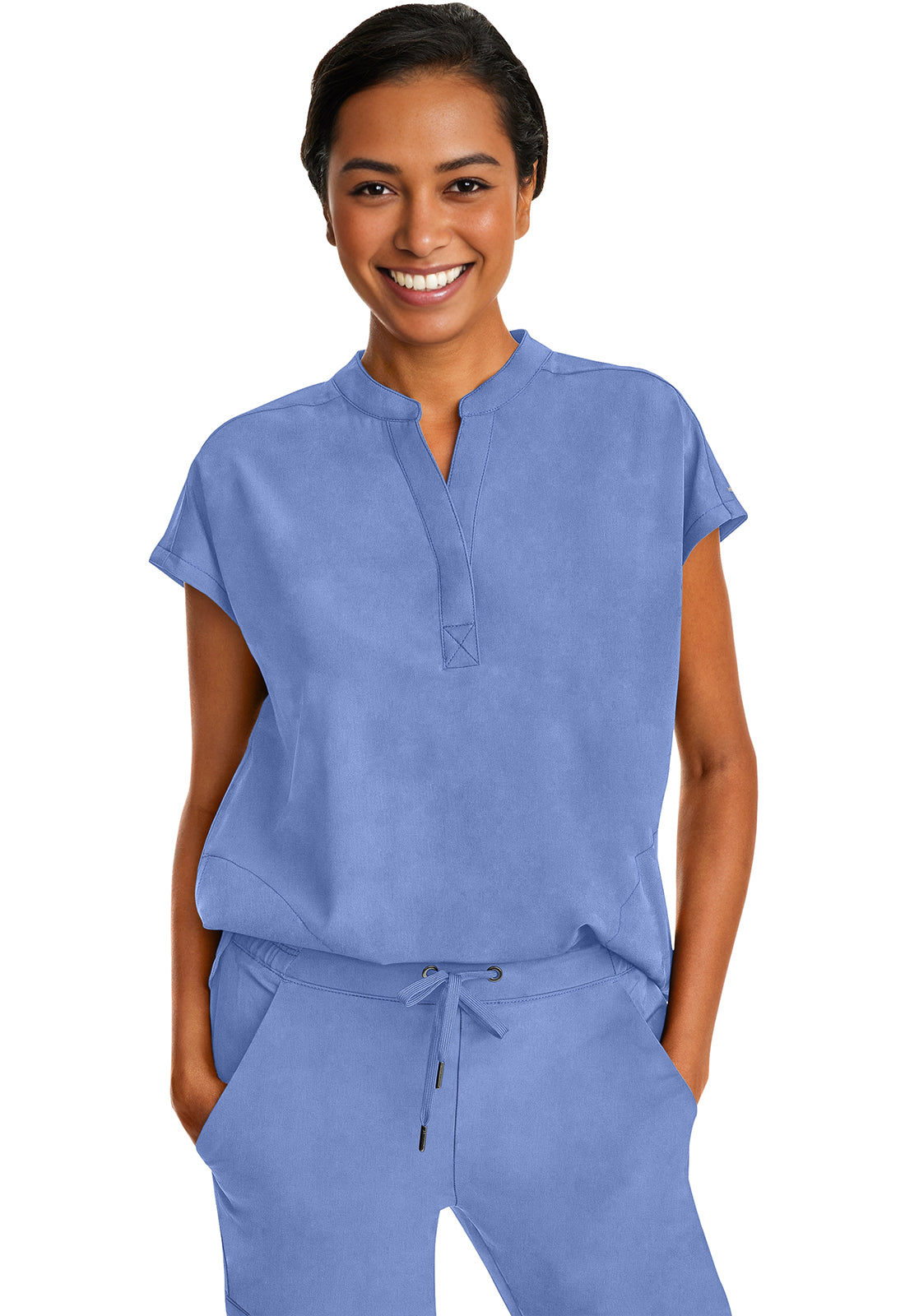 Healing Hands Purple Label Journey Top in Ceil