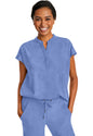 Healing Hands Purple Label Journey Top in Ceil