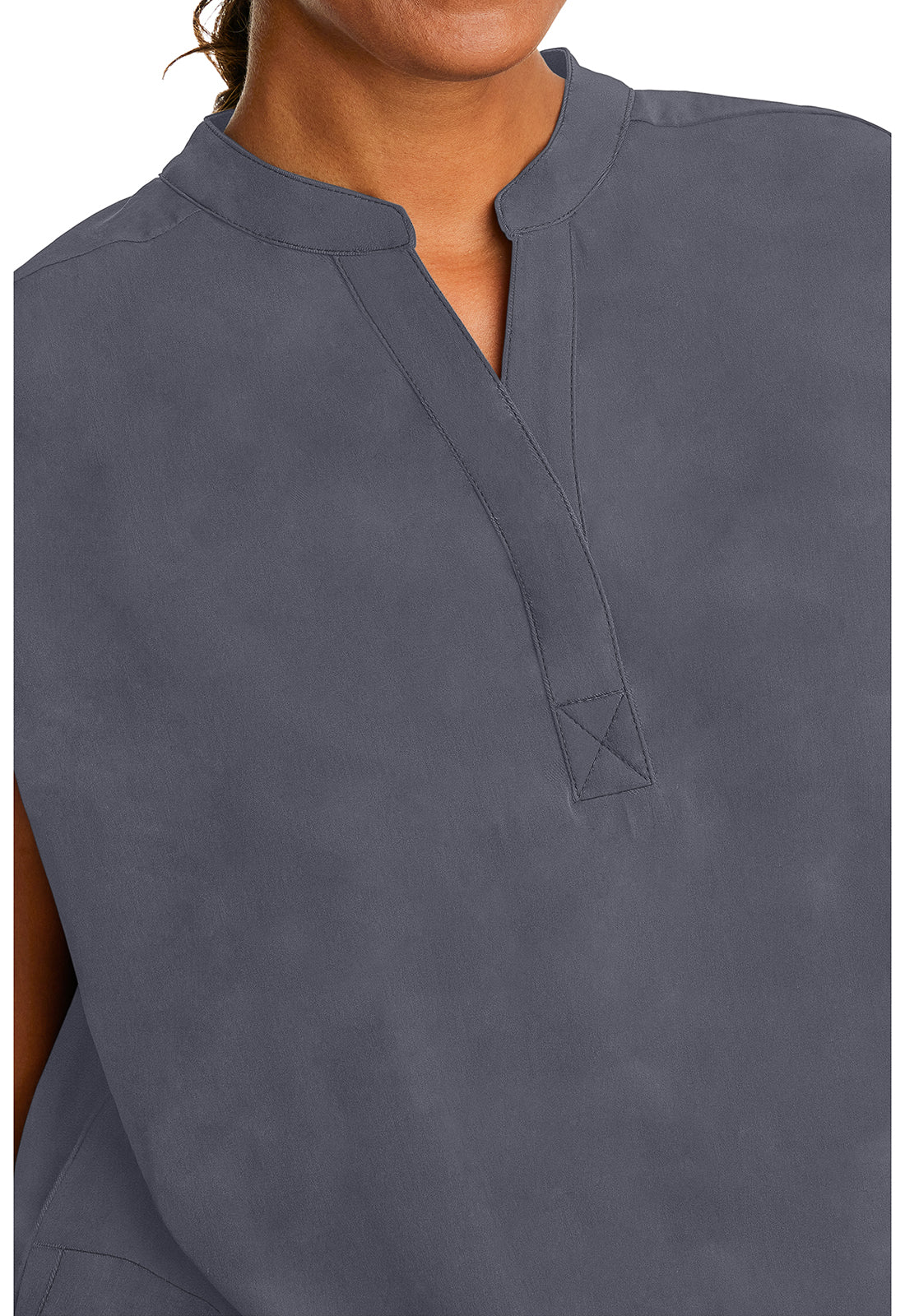 Healing Hands Purple Label Journey Top in Pewter