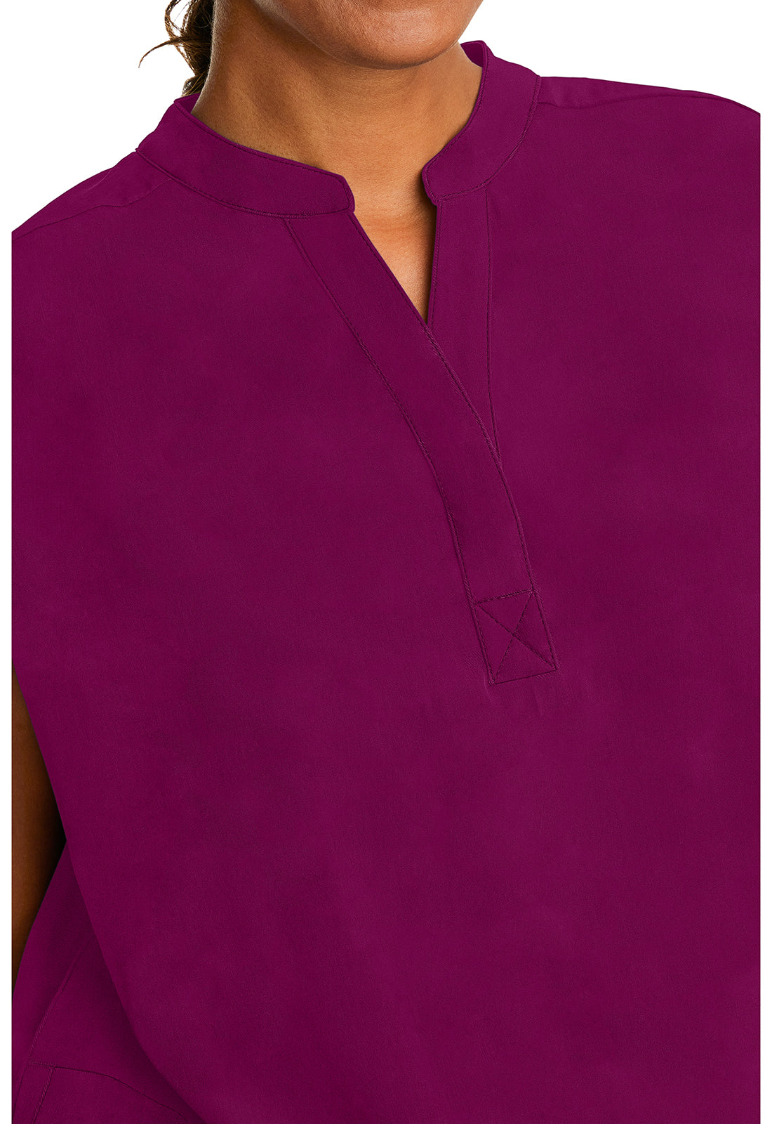 Healing Hands Purple Label Journey Top in Wine