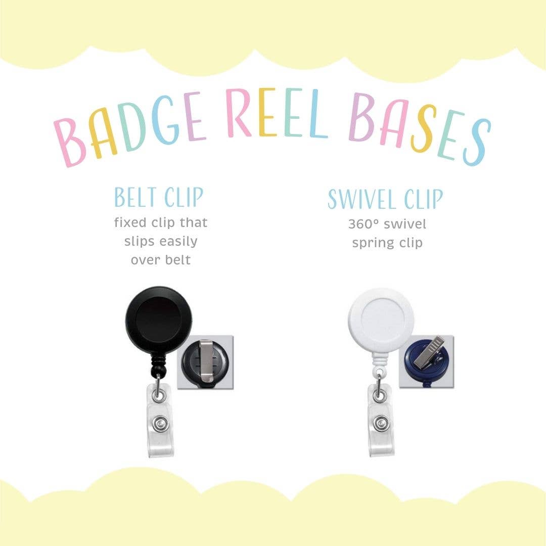 Ultra Sound Tech Starry Badge Pal: Black / Belt Clip