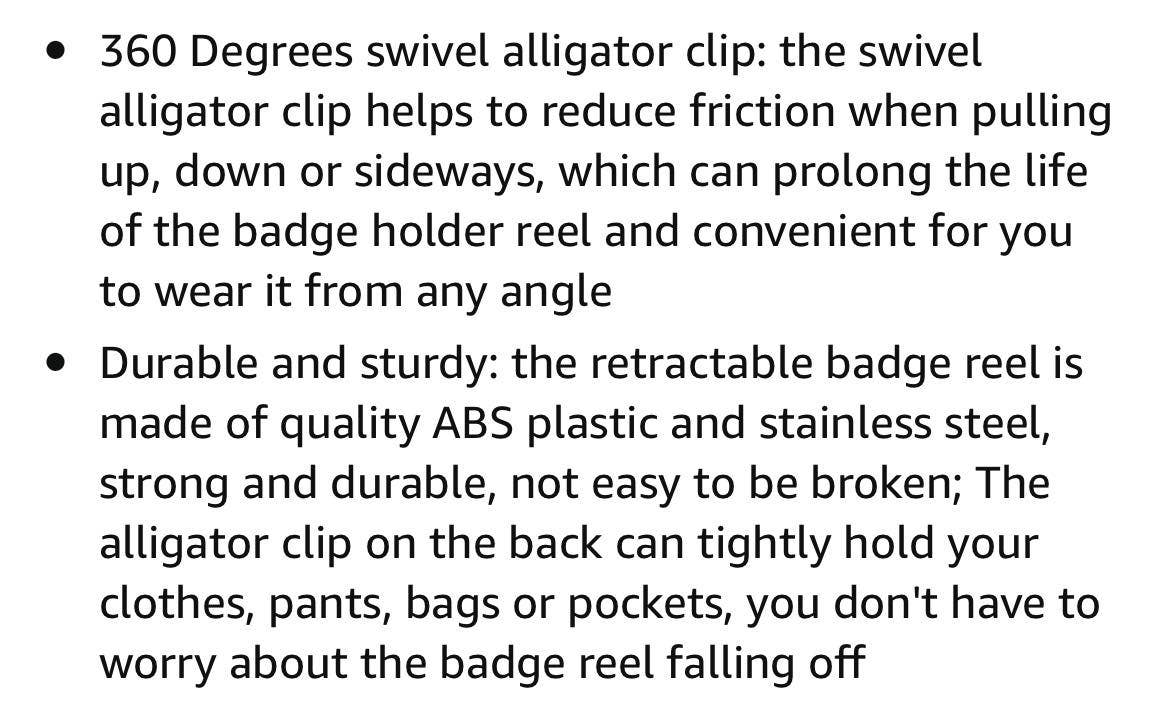 Badge Reel "Medical assistant" Band Aid