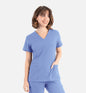 Maevn Momentum Womens Double V-Neck Top