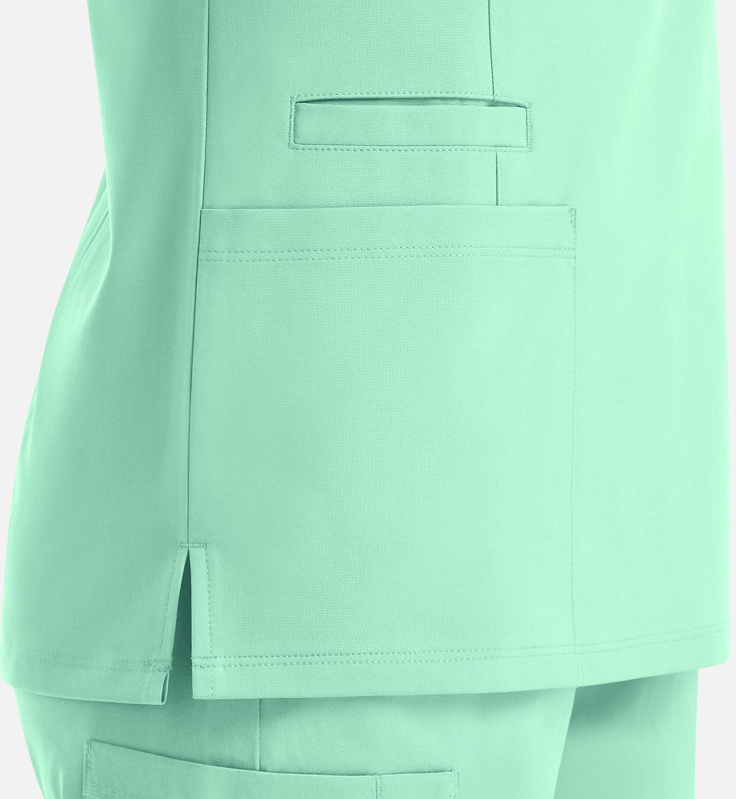 Maevn Momentum Womens Double V-Neck Top
