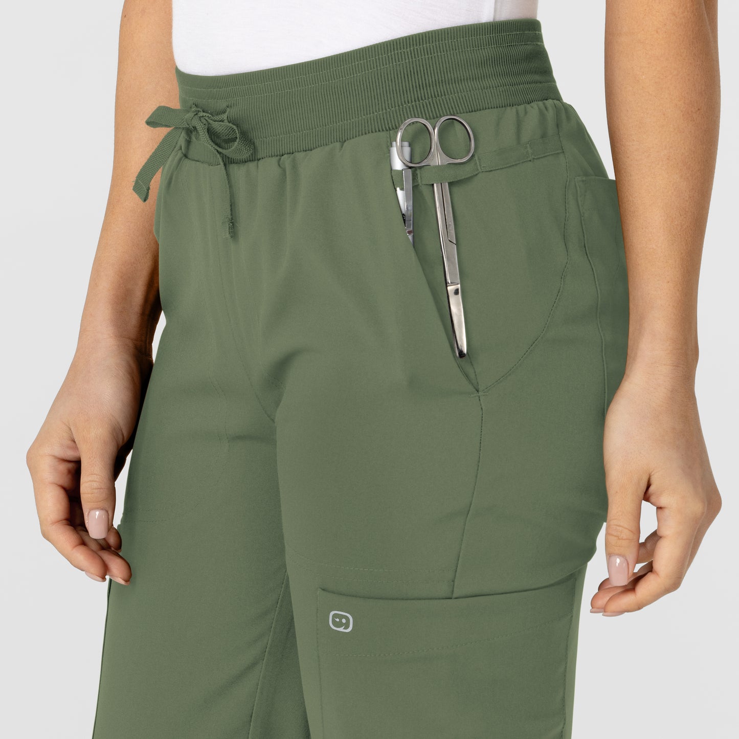 W123 Women's Flex-n-Reach Track Scrub Pant-Tall