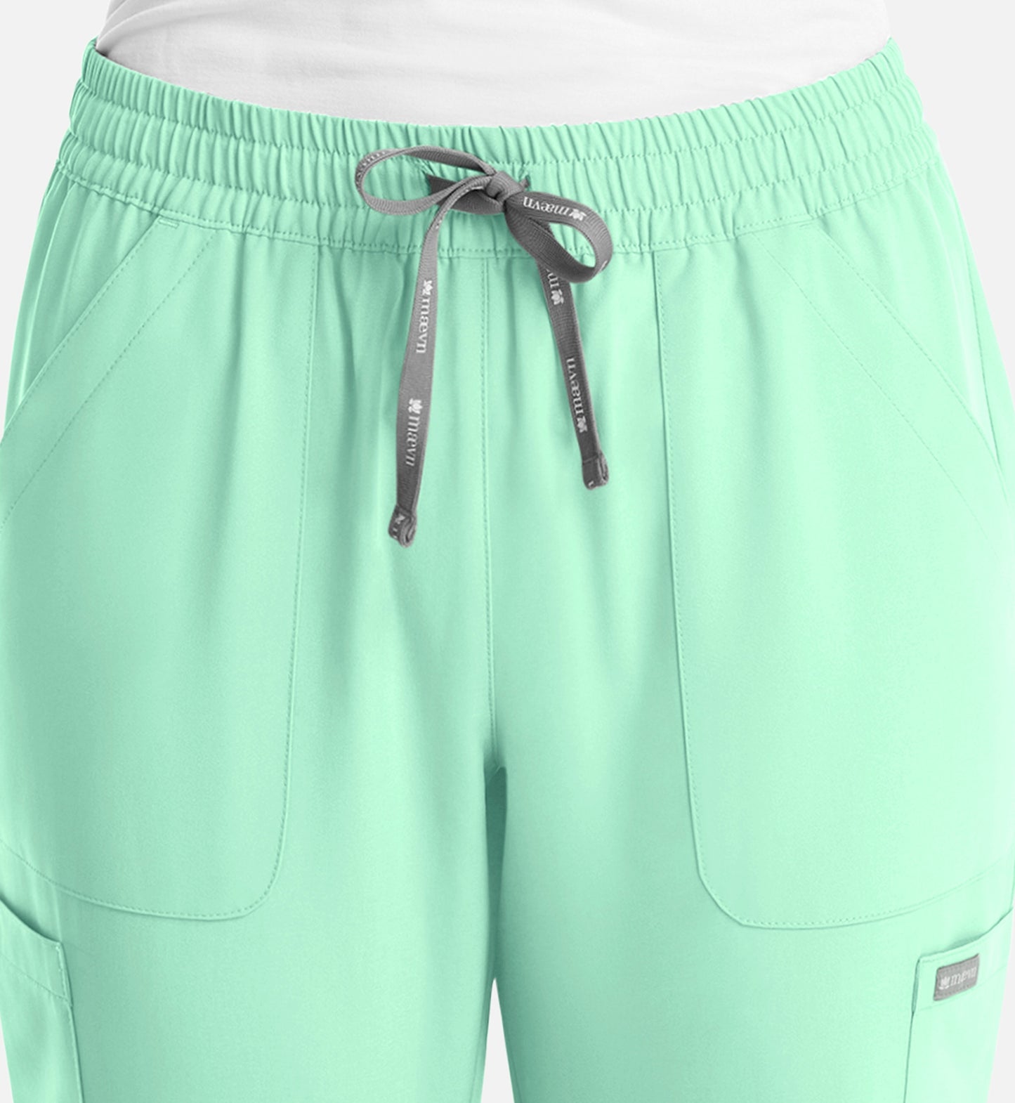 Maevn Momentum Womens Full Elastic Pull on Pant