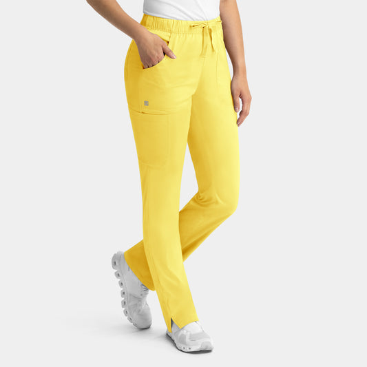 Pantalón cargo con cintura elástica completa para mujer Maevn Matrix