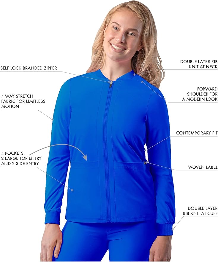 ADAR Women's Bomber Zipped Jacket Addition collection