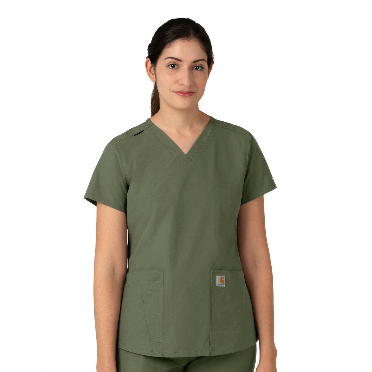 Carhartt Force Essentials Women's V-Neck Scrub Top