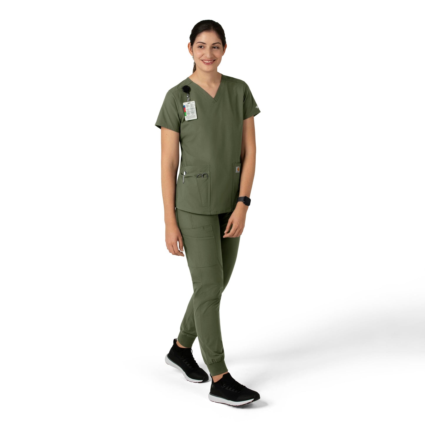 Carhartt Force Essentials Women's V-Neck Scrub Top