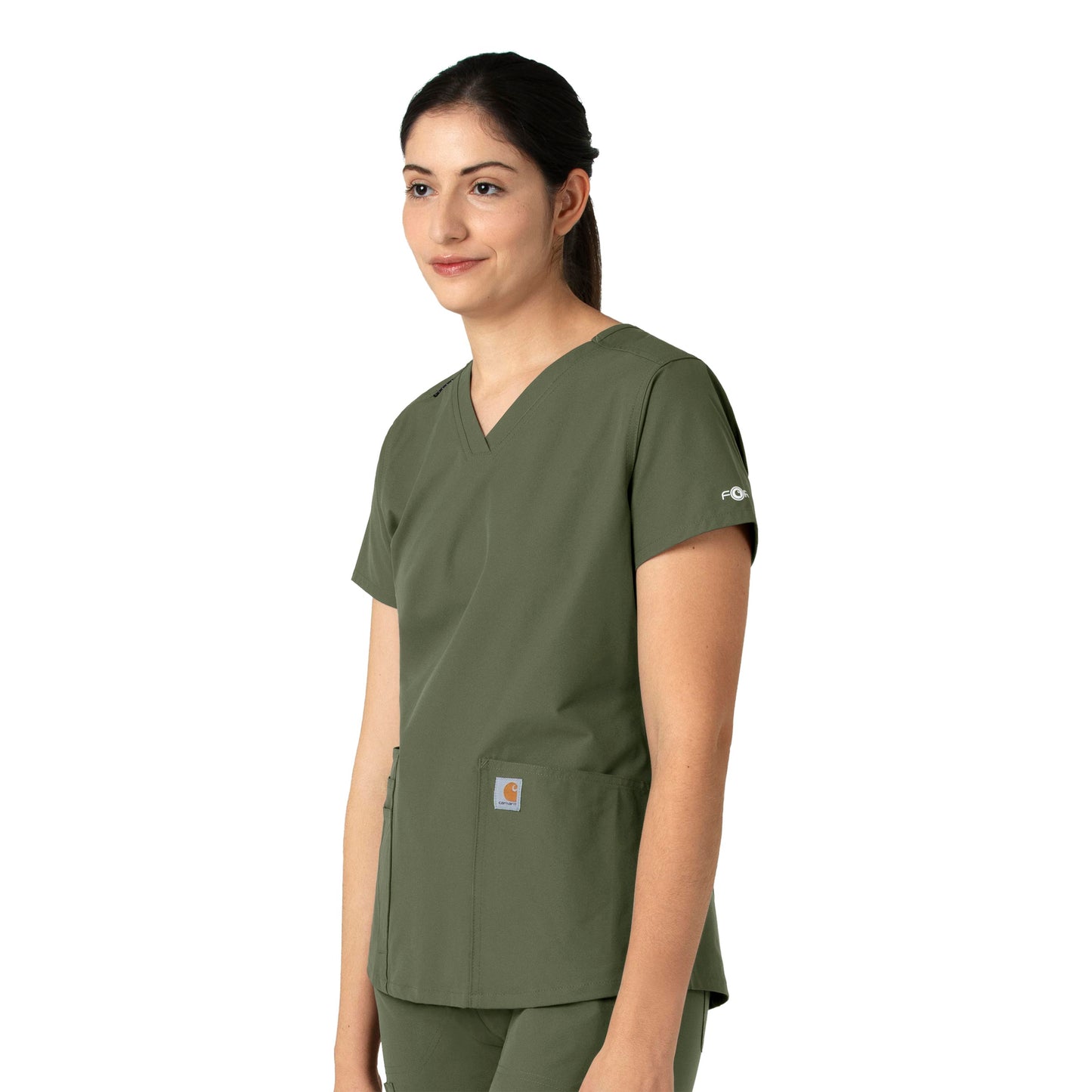 Carhartt Force Essentials Women's V-Neck Scrub Top