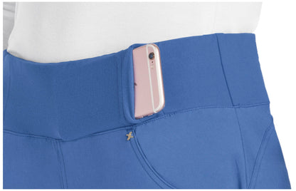 Cherokee iFlex Mid Rise Straight Leg Pull-on Pant in Ceil