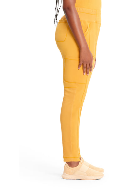 Pantalón ajustado de tiro alto Infinity en Gold Rush