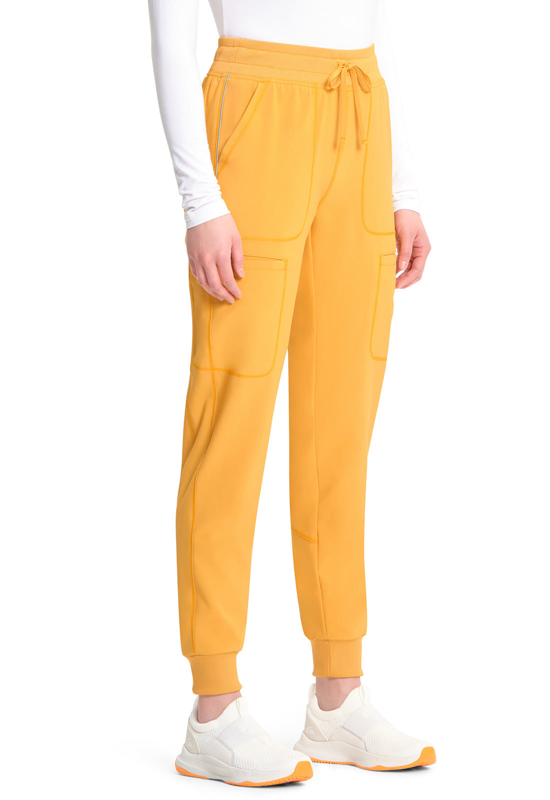 Infinity Mid Rise Jogger in Gold Rush