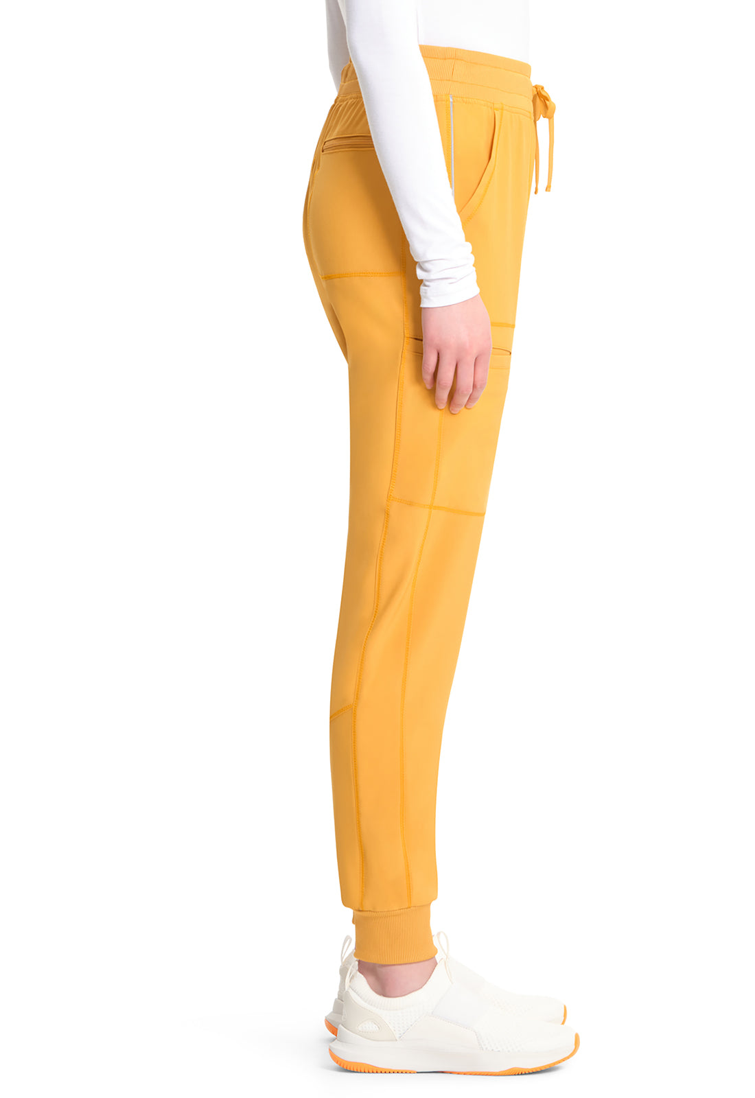 Infinity Mid Rise Jogger in Gold Rush