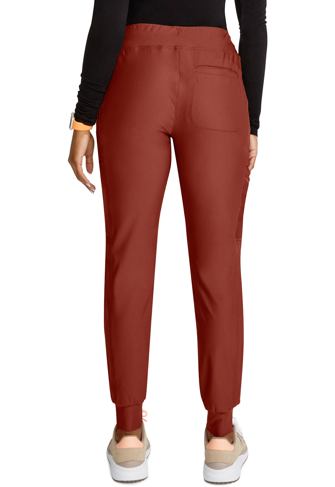 Cherokee Form Mid Rise Tapered Leg Drawstring Pant