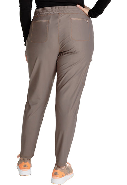 Cherokee Form Mid Rise Tapered Leg Drawstring Pant