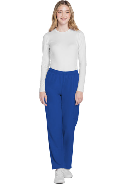 Pantalón cargo de tiro medio y pierna entallada de Cherokee WW Originals en color azul marino