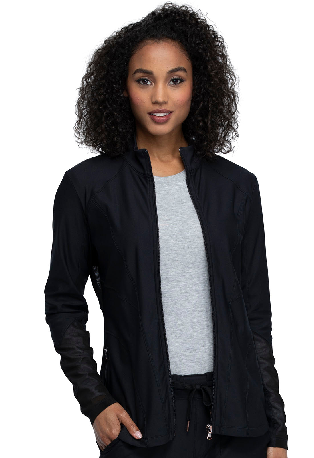 Cherokee Form Zip Front Jacket