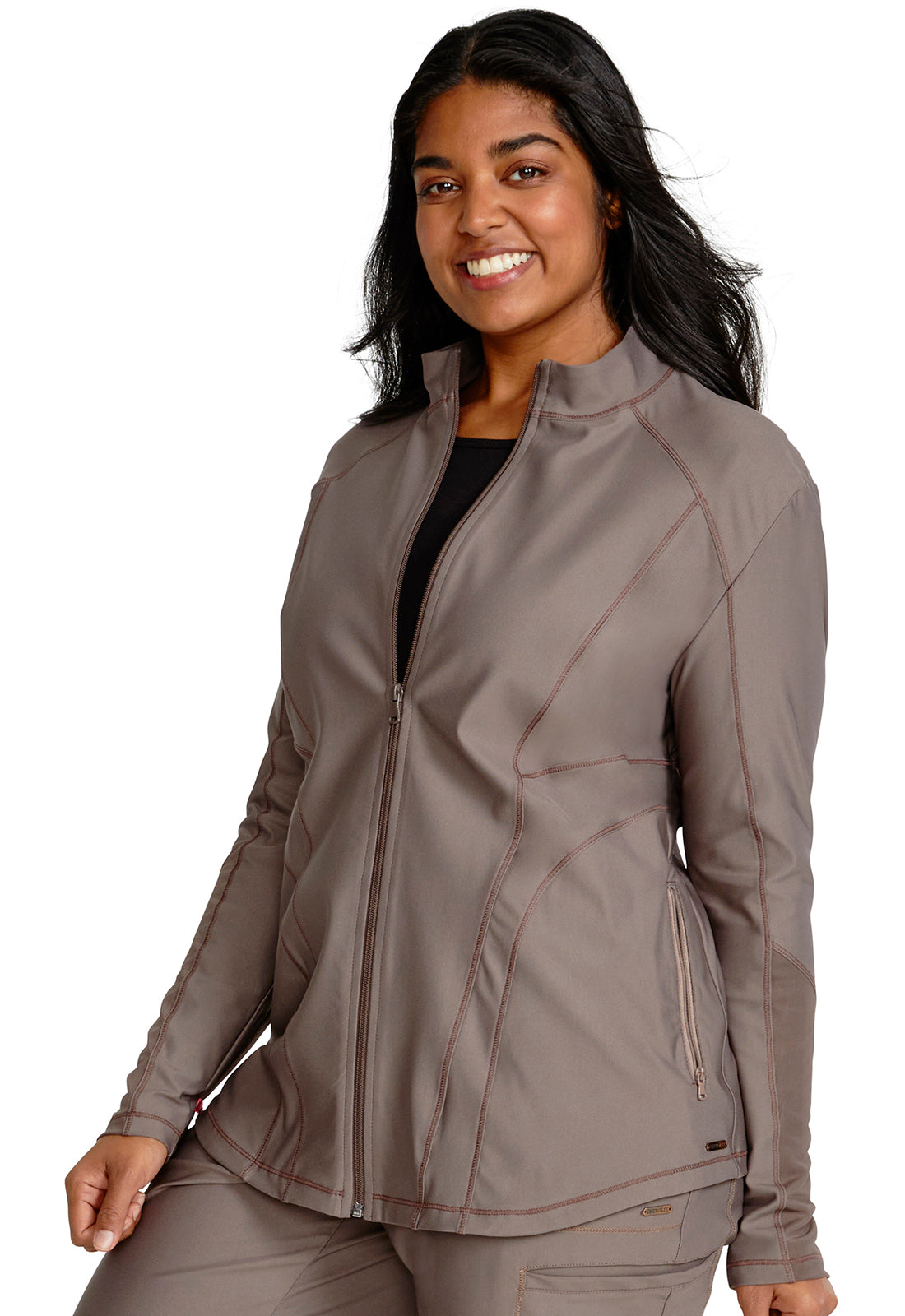 Cherokee Form Zip Front Jacket