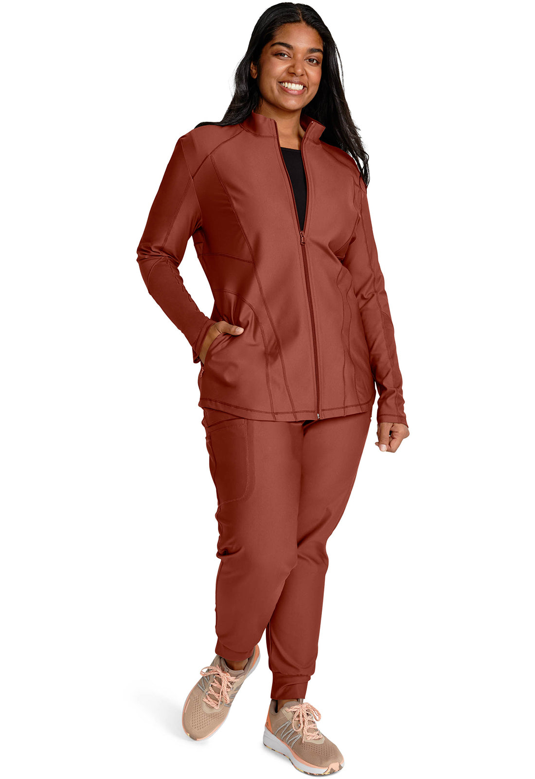Cherokee Form Zip Front Jacket