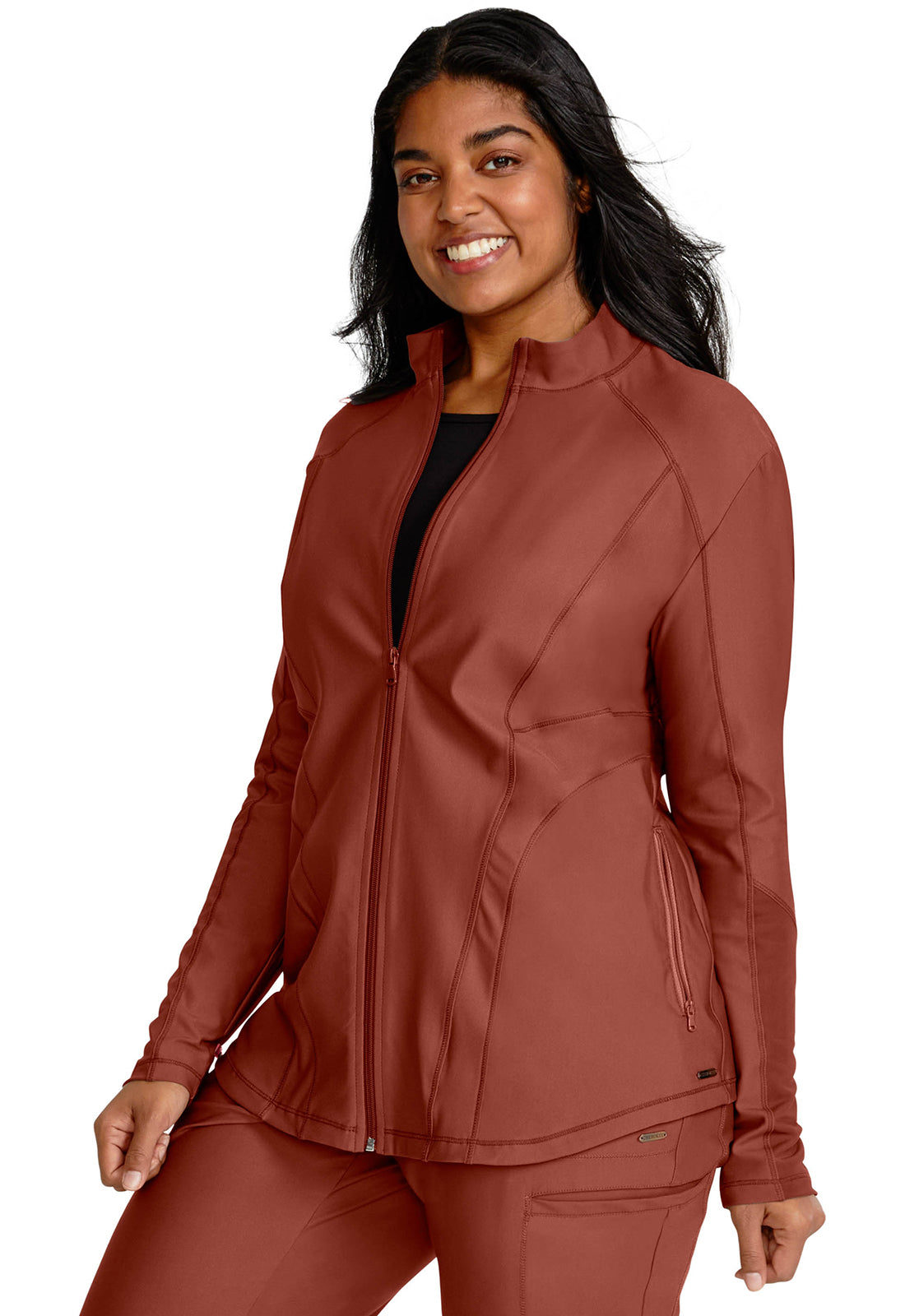 Cherokee Form Zip Front Jacket