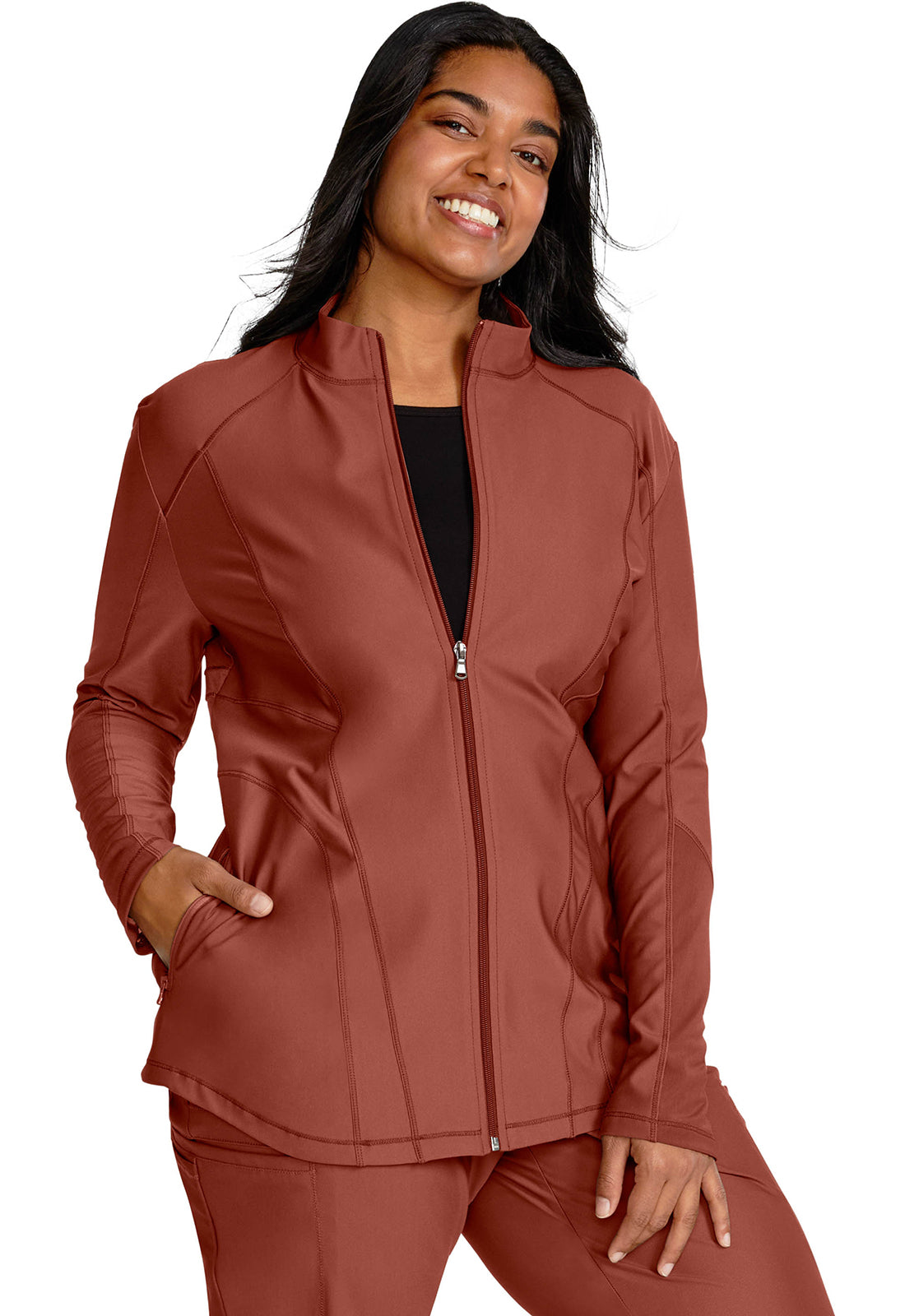 Cherokee Form Zip Front Jacket
