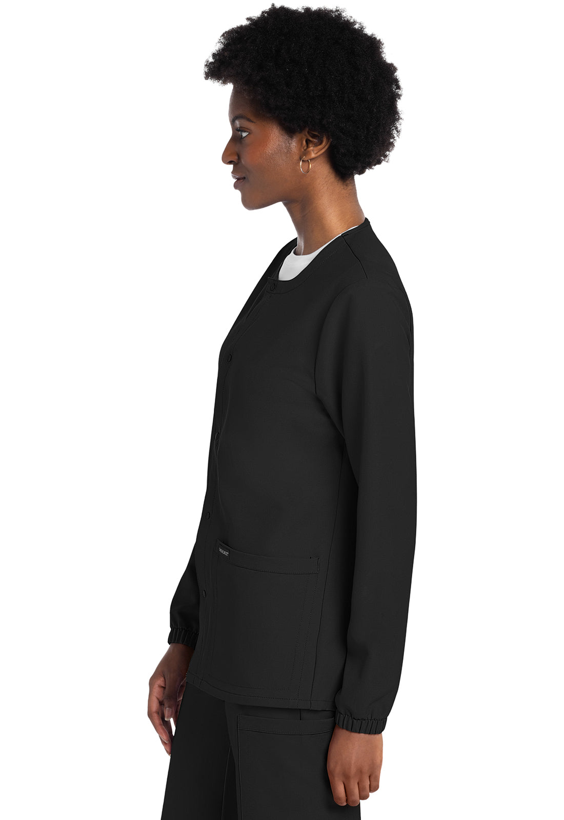 Chaqueta de abrigo unisex Cherokee con cierre a presión en color peltre WW ORIGINALS ULTRA