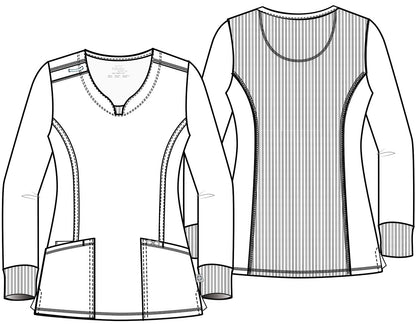 Infinity Long Sleeve Round Neck Top