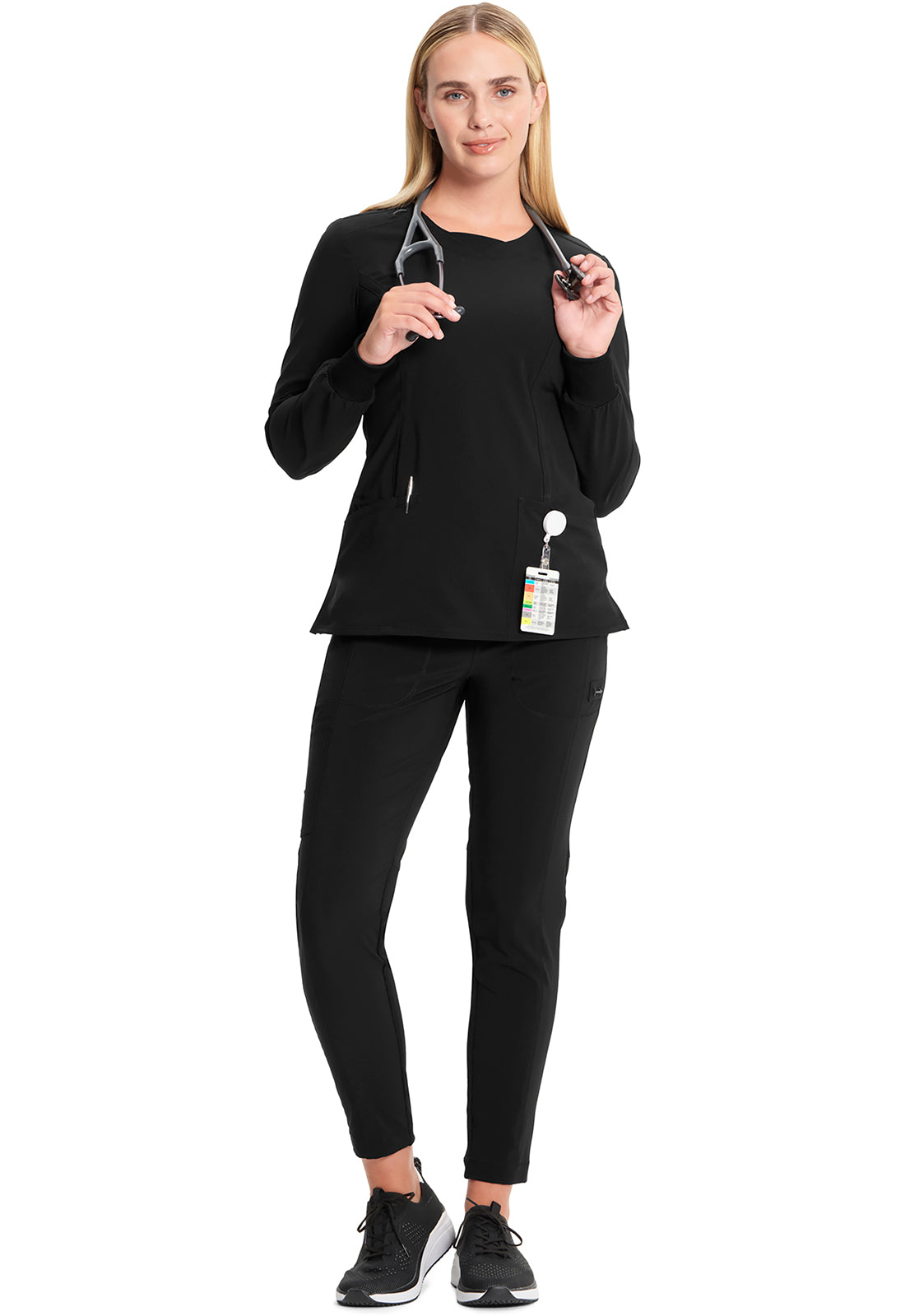 Infinity Long Sleeve Round Neck Top
