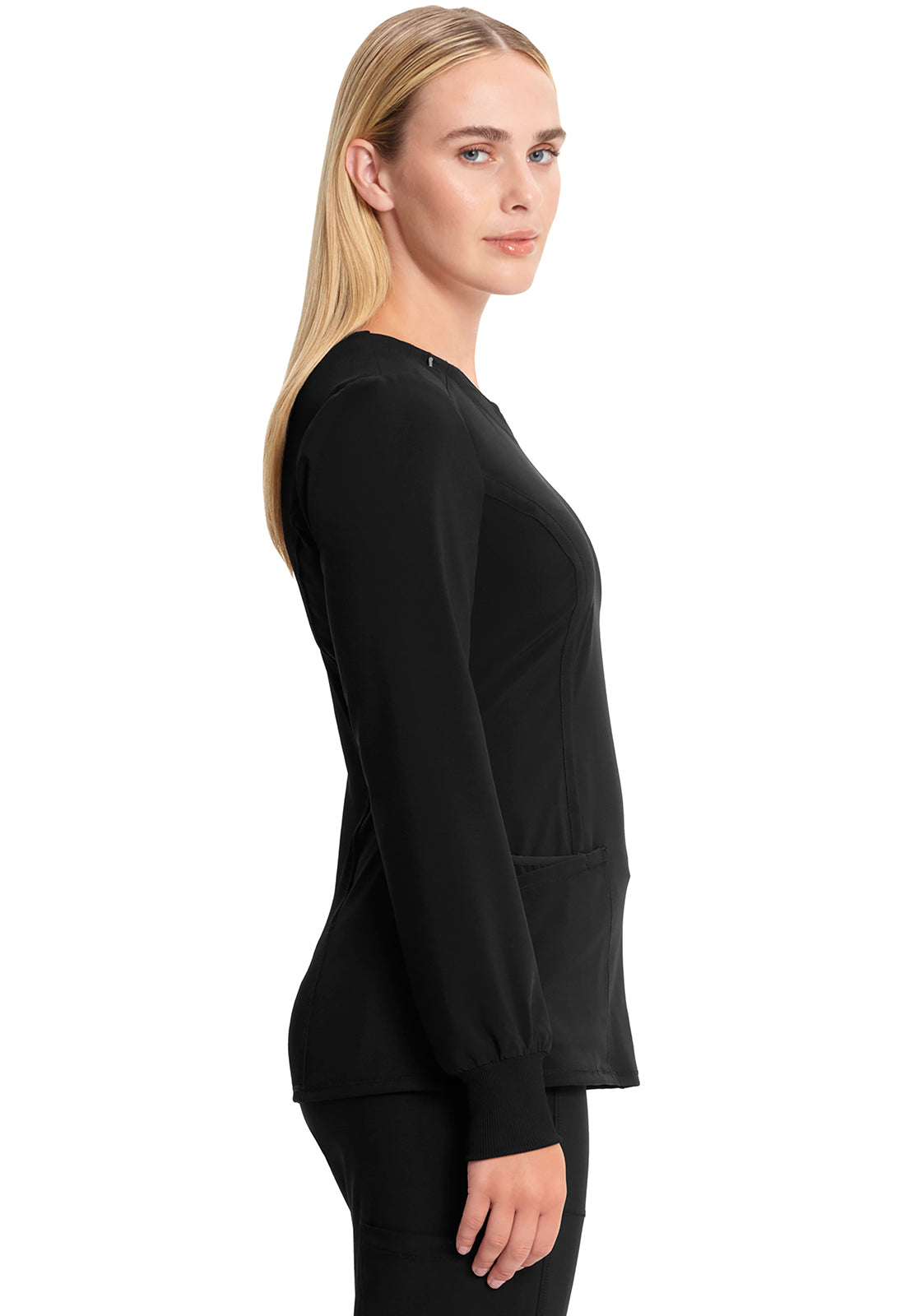 Infinity Long Sleeve Round Neck Top