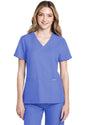 Blusa con escote en V Ultra de Cherokee WW Originals en color azul real