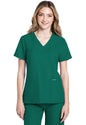Blusa con escote en V Ultra de Cherokee WW Originals en color azul real