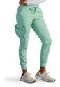Pantalón deportivo Vanessa de tiro medio en color salvia del desierto HH X DR KWANE