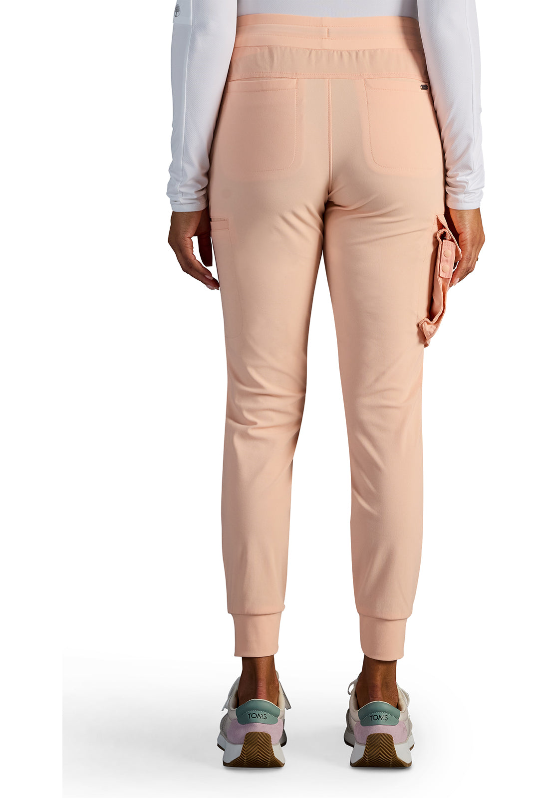 Vanessa Mid Rise Jogger in Peach Cloud HH X DR KWANE