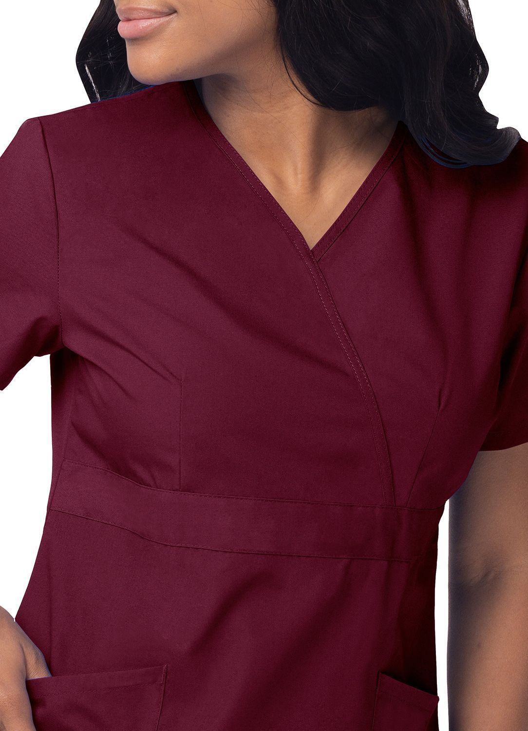 Women's Mock Wrap Top/Cargo Pant Scrub Set
Sivvan Collection