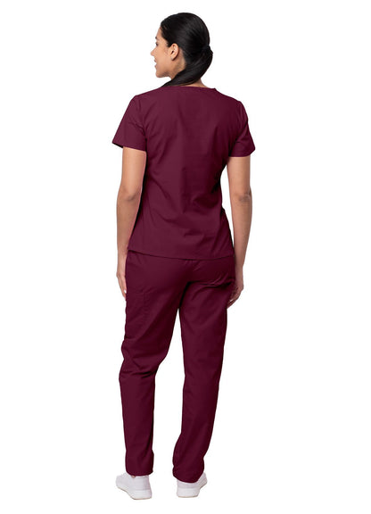 Women's Mock Wrap Top/Cargo Pant Scrub Set
Sivvan Collection
